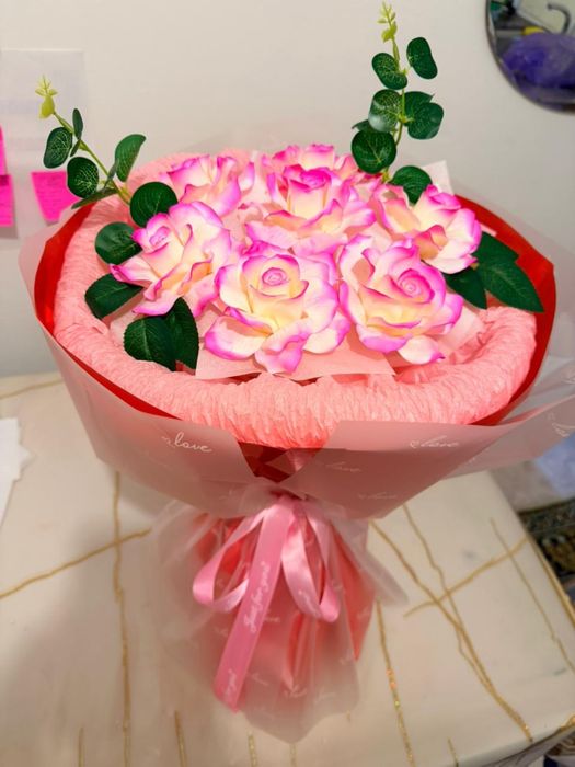 Мыльные розы на подарок