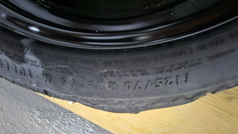 Roata de rezervă slim T 125/70 R18