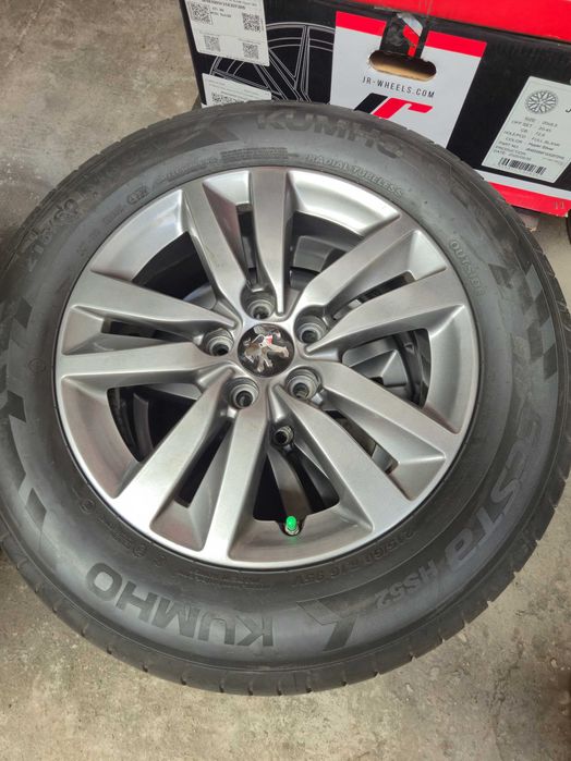 4 ROTI Jante+Anvelope VARA - 215/60/16 5x108 - OEM Peugeot 308 / 508 - Citroen DS - ANVELOPE CA NOI - DOT 2025 !