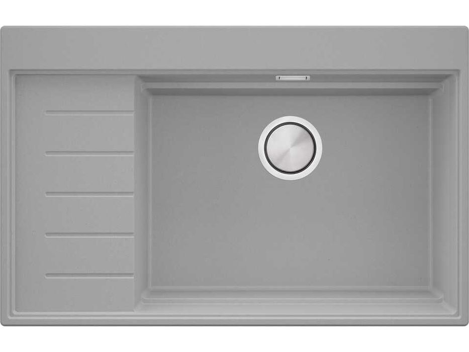 Сива гранитна кухненска мивка Сидни 780-60 Ergo Multilevel 780х500