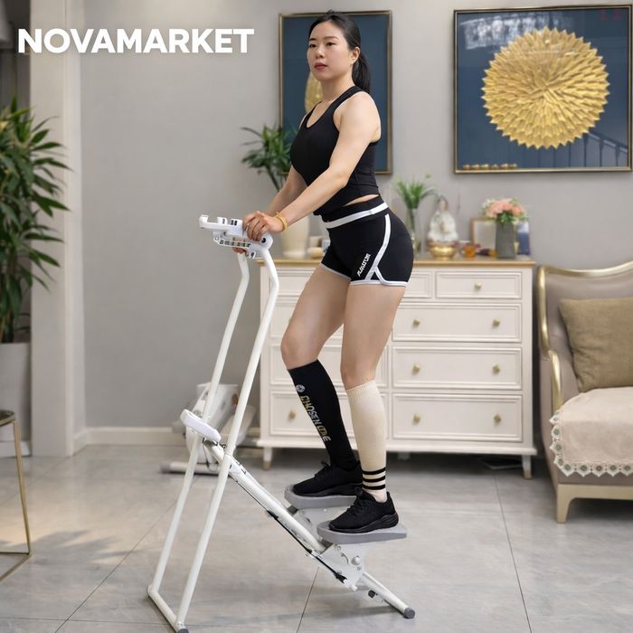 Вертикальный степпер NovaMarket для дома
• Компактный тренажёр для эфф
