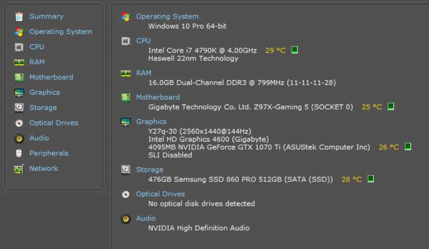 Gaming Pc / i7 4790k / 16gb / GTX 1070 Ti / 512 gb ssd