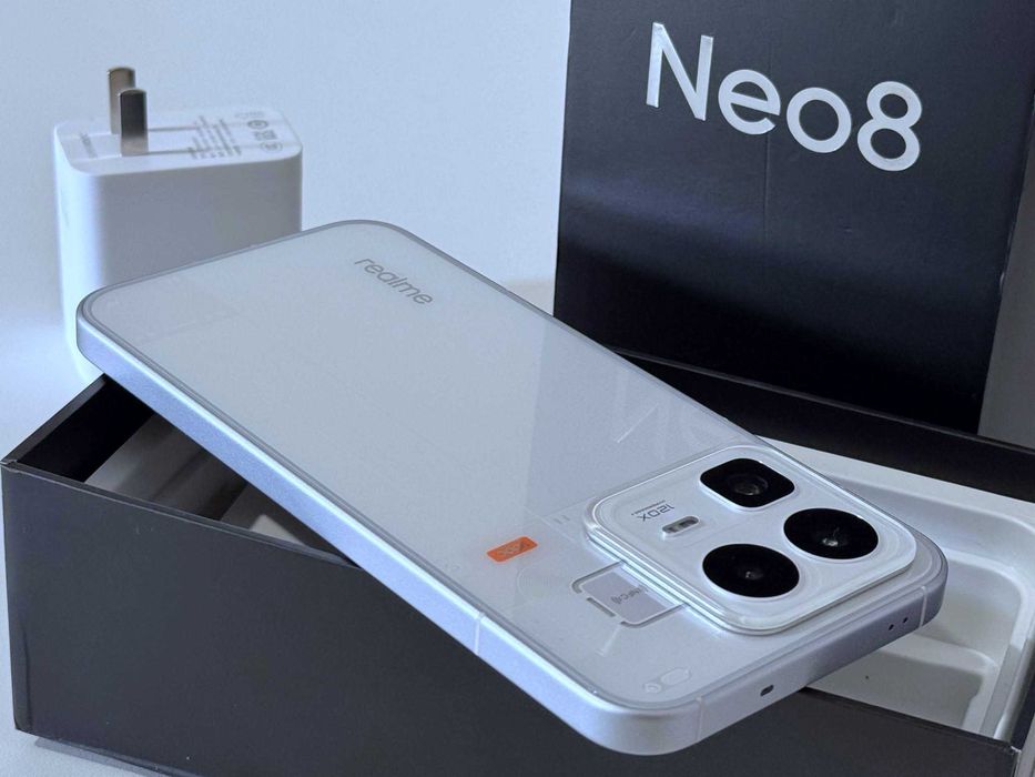 Бартер! НОВ! Realme Neo 8 512/16GB White (Бял) 8000mAh / 100% Батерия.