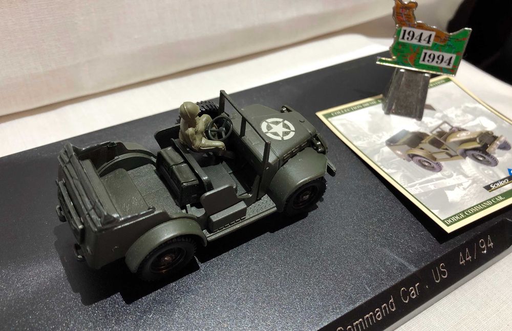 Solido Dodge WC56 Command Car US 1944 metal cu cutie originala