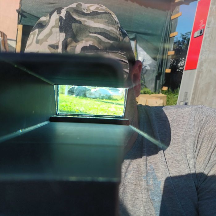 Periscop sofer tanc, Leopard 2. Optica in stare foarte buna.