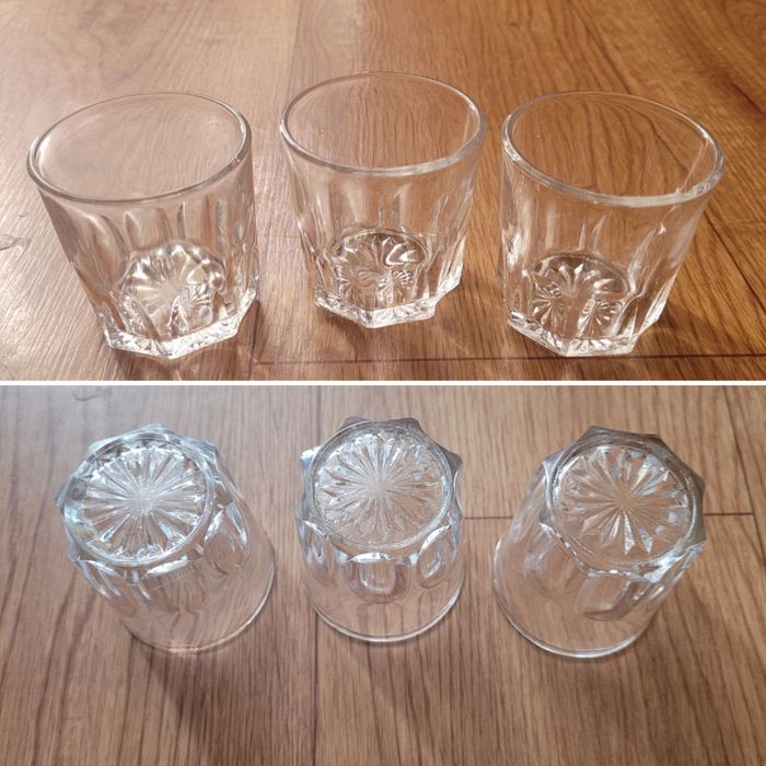 Рюмки времён СССР (6 шт, разные)