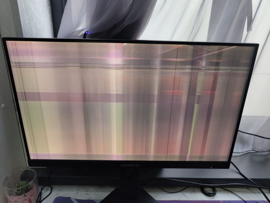 Gigabyte G24F2 165Hz — на запчасти / восстановление