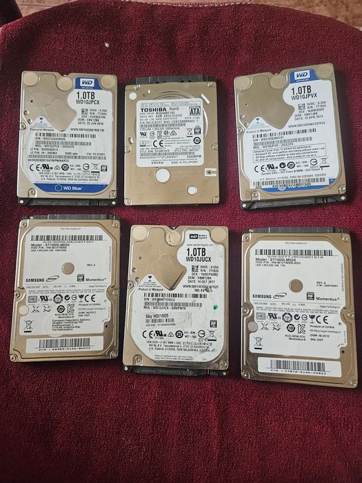 Hard laptop de 1 tera 100% viata in santinel