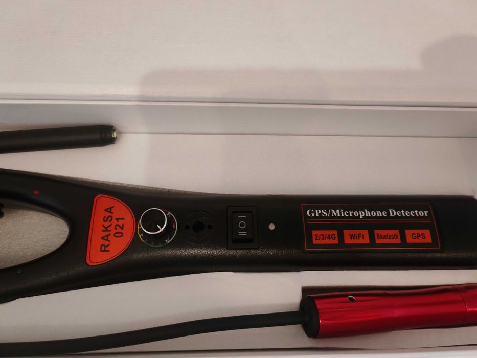 *Detector profesional microfoane și unde magnetice si electromagnetice