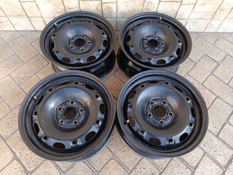 Стоманени джанти 5х100 14 цола Фолксваген, Шкода
