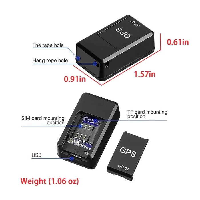 Gps Localizare Tracker GPS mini GF07