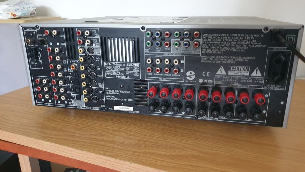 Av receiver Denon AVR-2105, Yamaha  RX-V430RDS