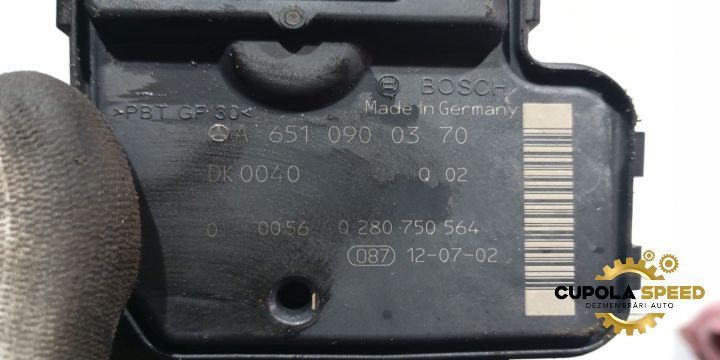 Clapeta acceleratie A6510900370 2.2cdi Euro 5 Mercedes-Benz E-Class W