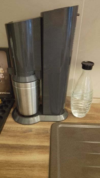 Aparat sifon/bauturi carbogazoase SODASTREAM cu BUTELIE GAZ + CADOU