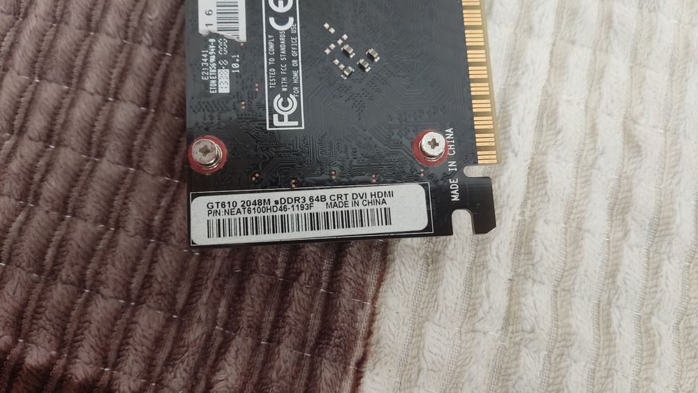 Видео карта gt 610