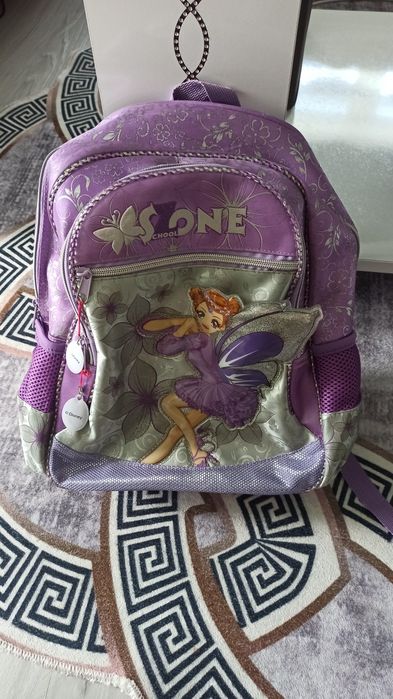 Детска лилава РАНИЦА с фея