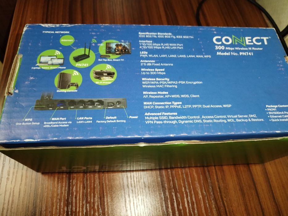 Продам Wi-Fi роутер Conect PN741