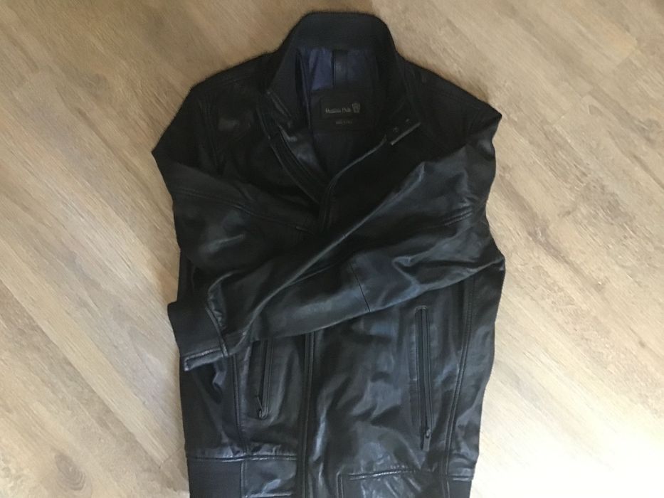 Яке естествена кожа  Massimo Dutti