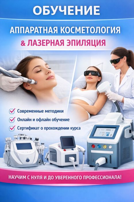 Обучение аппаратной косметологии и лазерной эпиляции