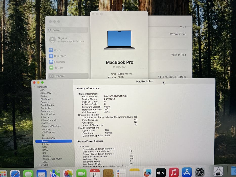 Като Нов MacBook Pro 14” M1 Pro 16GB RAM 512GB SpaceGrey