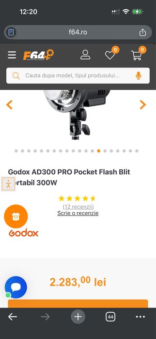 Godox AD300 PRO Pocket Flash Blit Portabil 300W