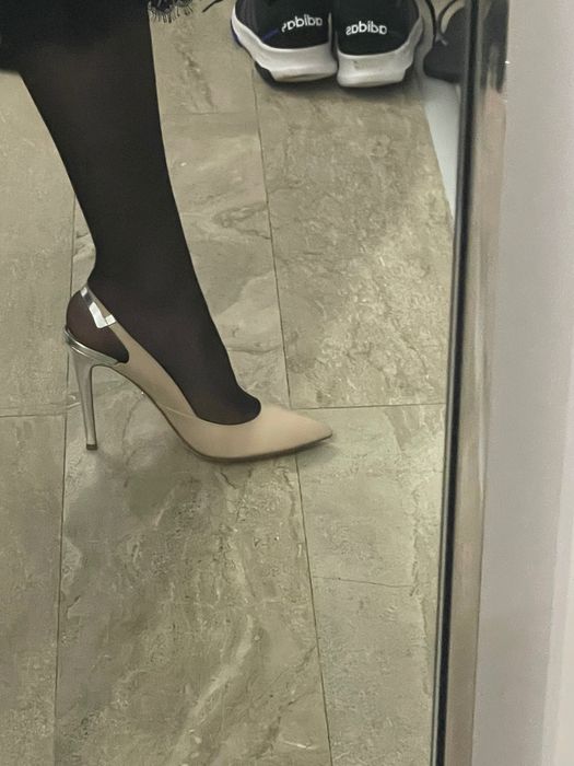 Pantofi Musette crem