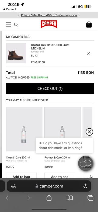 Ghete/bocanci camper brutus trek Brown