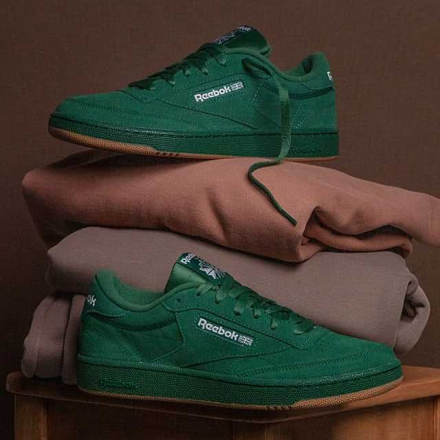 Reebok Classic CLUB C 85 замшевые кроссовки РАЗМЕР 40,41,42,43,44,45