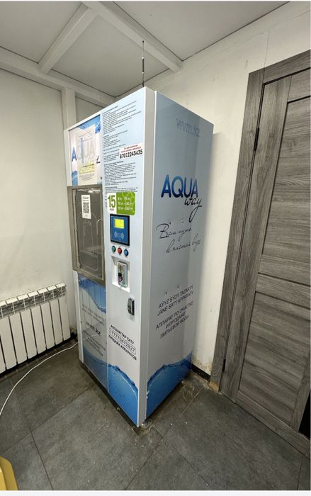 Установим аппарат очистки воды (водомат)