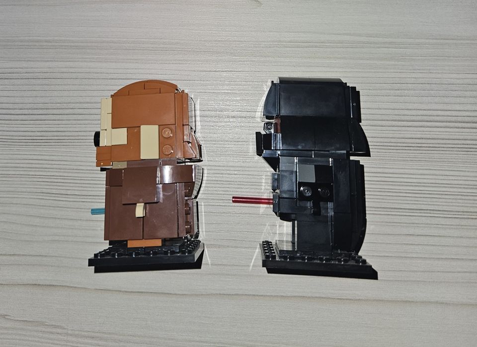 Vand Lego 40547 Obi-Wan Kenobi and Darth Vader BrickHeadz