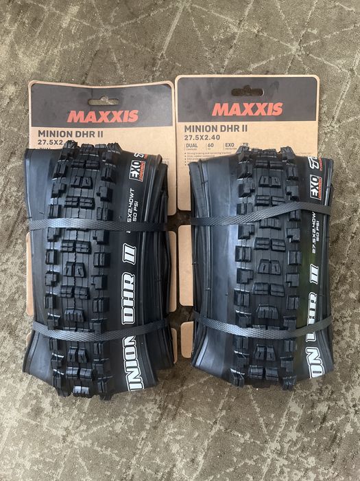 Maxxis minion DHR II 2.75x2.40 wt exo tr