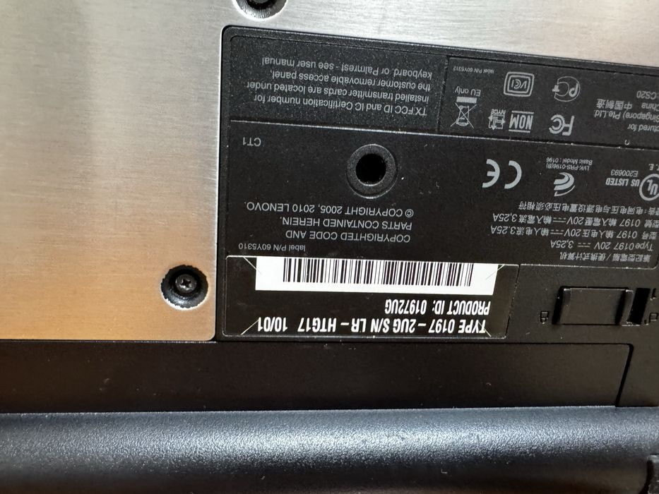 Laptop Lenovo AMD Turion