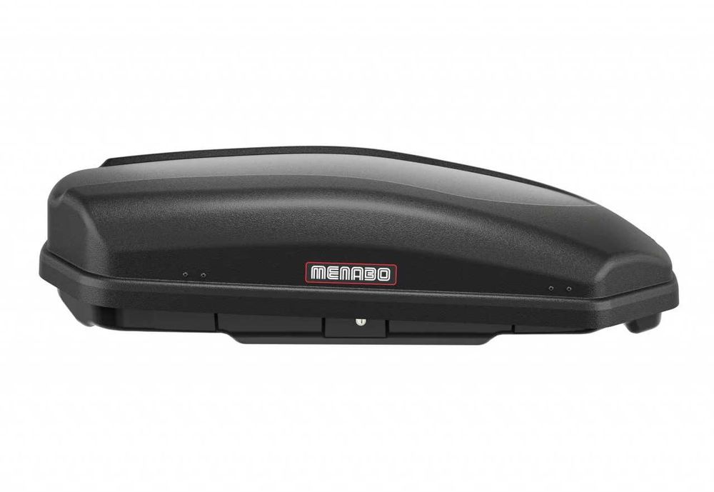Cutie portbagaj Menabo Satellite 330 ABS Dark, 141x77x34cm