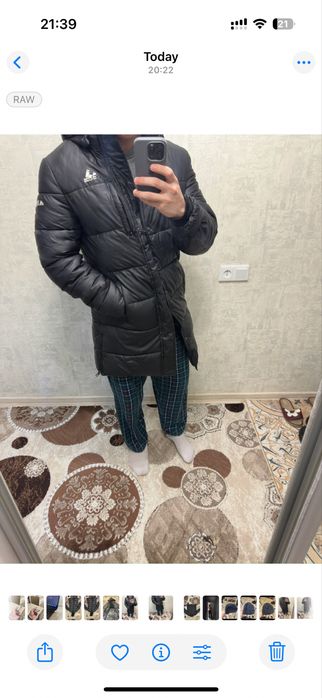 Куртка зимняя адидас