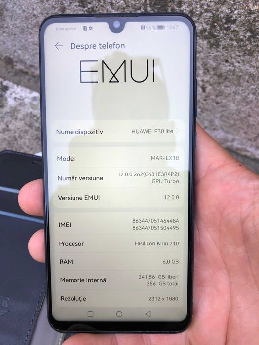 Huawei P30 Lite New Edition 256 GB 6 GB RAN ca NOU tinut in husa