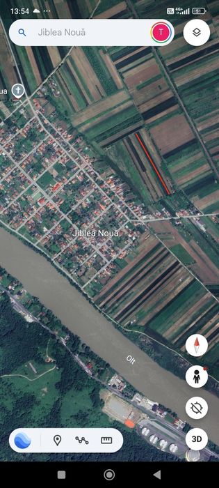 Vând teren extravilan in Jiblea Noua 5 € Negociabil !