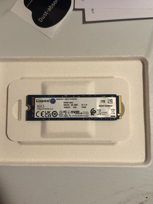 SSD Kingston NV3 1TB NVMe PCIe 4.0 – NOU