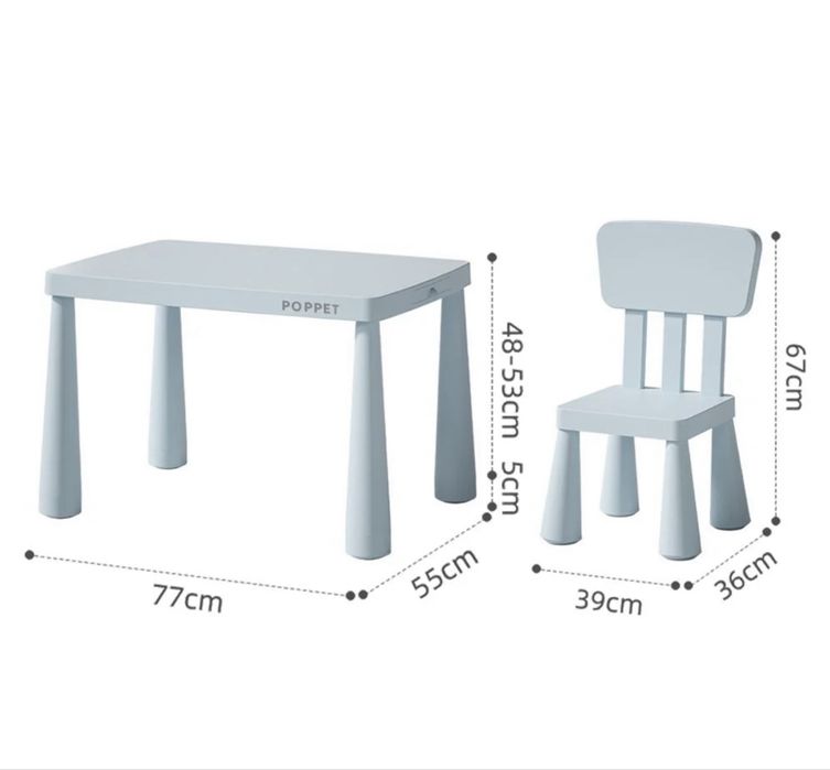 Столик со стульчиком IKEA