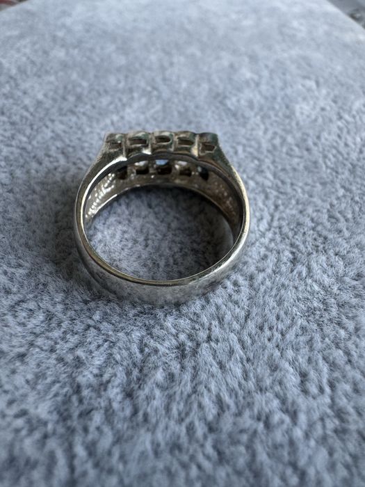 Inel din argint si cubic zirconia
