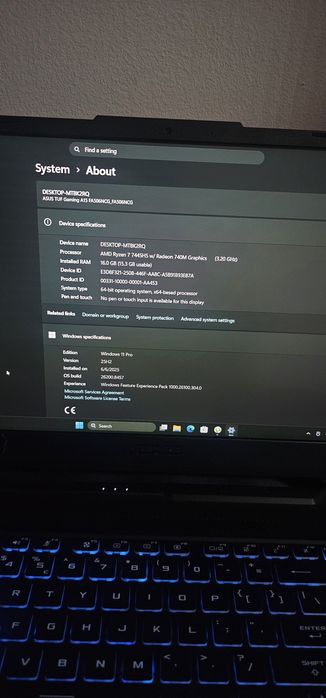 Laptop ASUS TUF A15
