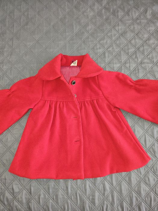 Palton culoare rosie 92
