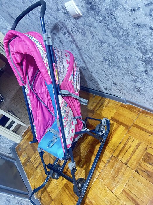 Продам сани коляску