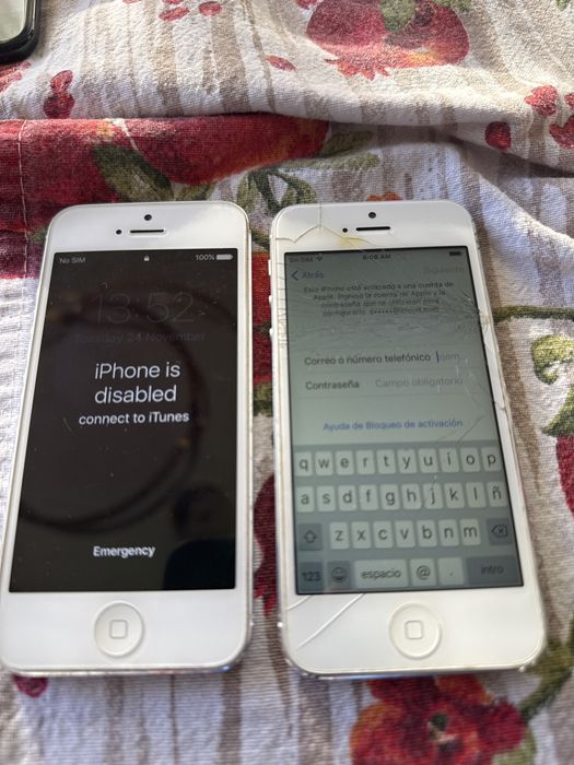 Iphone 4s, 5 s, 6, 6s ,7 , 7 plus -заключени и отключени