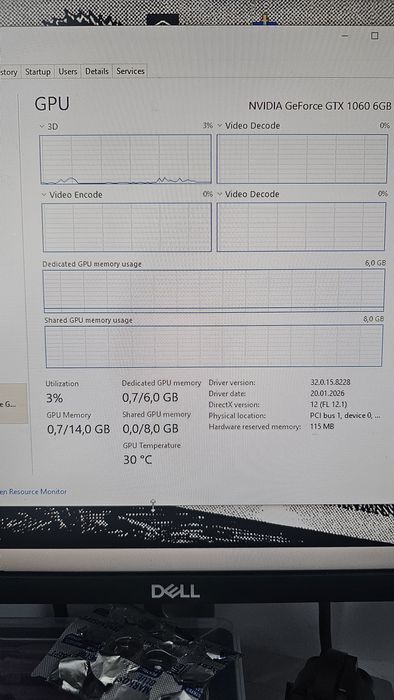 GTX 1060 6gb  /PC gaming  1080p