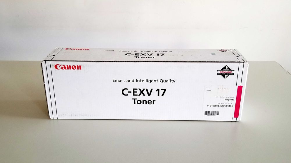 Тонер C-EXV 17 Black, C-EXV 17 Yellow, C-EXV 17 Magenta, C-EXV 17 Cyan