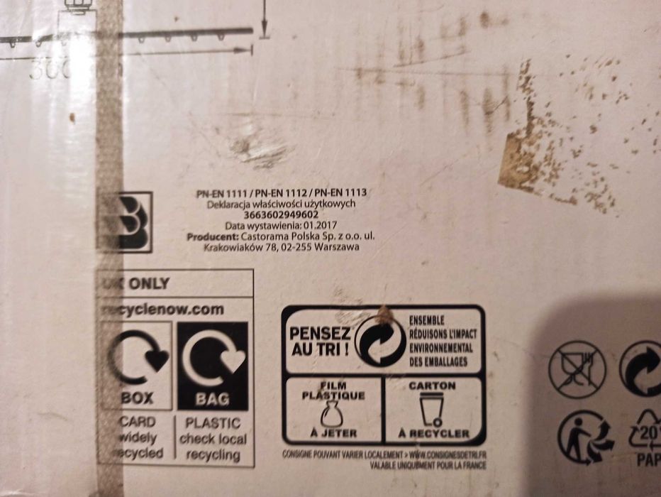 Cap de duș și baterie încastrate
Marcă: Cooke & Lewis