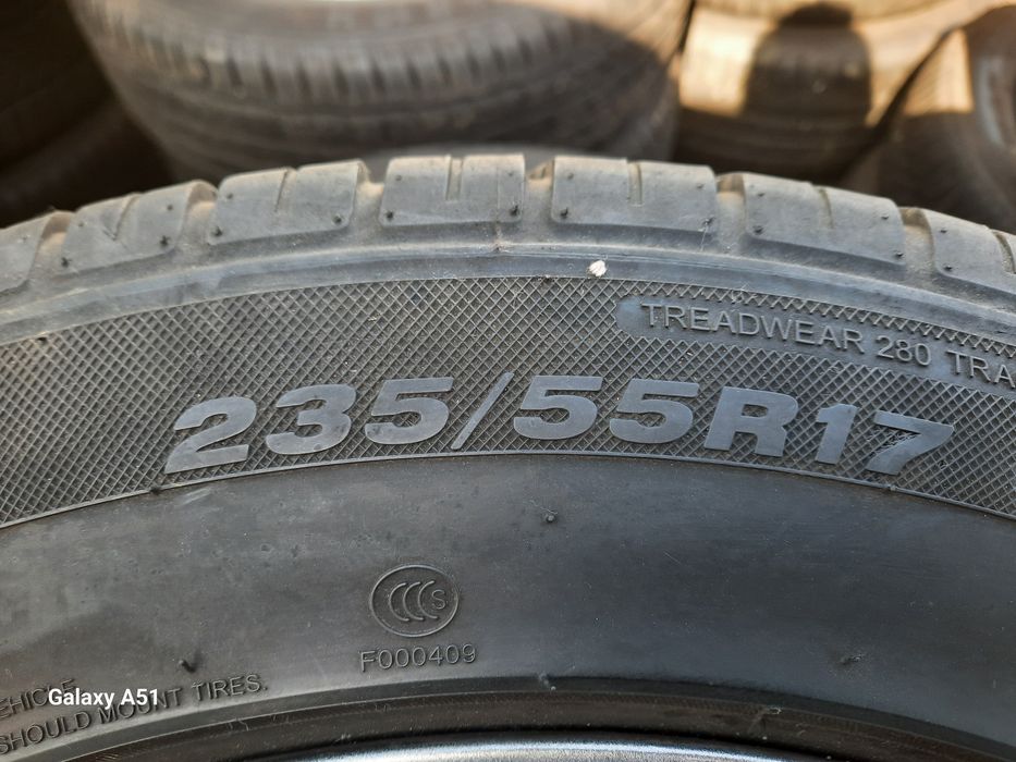 Ляти джанти с гуми 5×120, 17цола