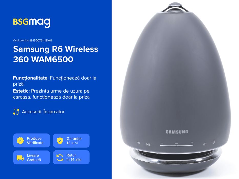 Boxa Samsung R6 Wireless 360 WAM6500 - BSGmag Baia Mare • OLX.ro