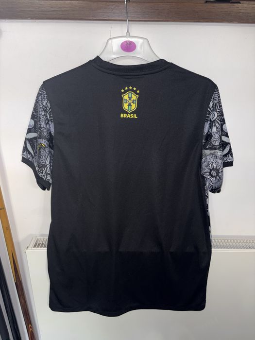 Tricou L Brasil Nou Negru Gri