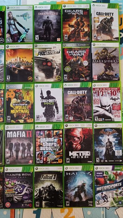 Xbox 360 лицензионные игры/диски